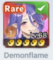 Legend of Elements Demonflame Spirit