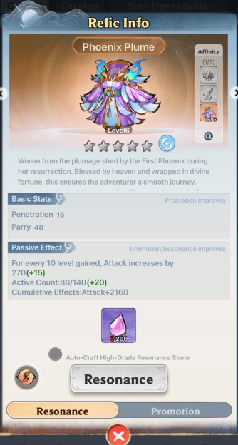 Legend of Elements Relic