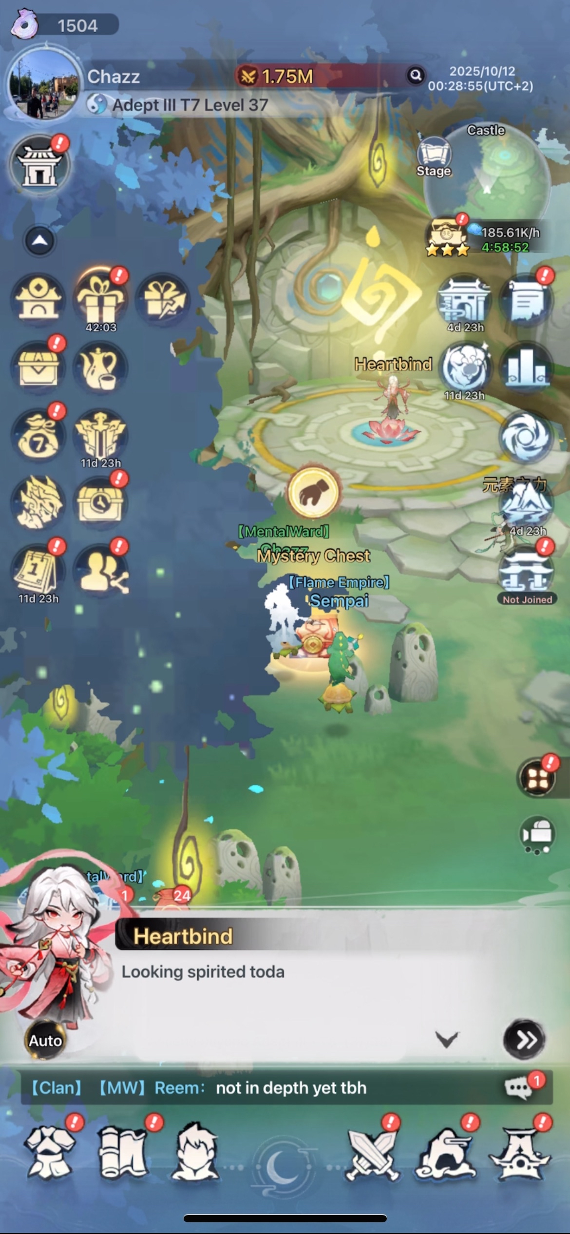 Chest Location Map