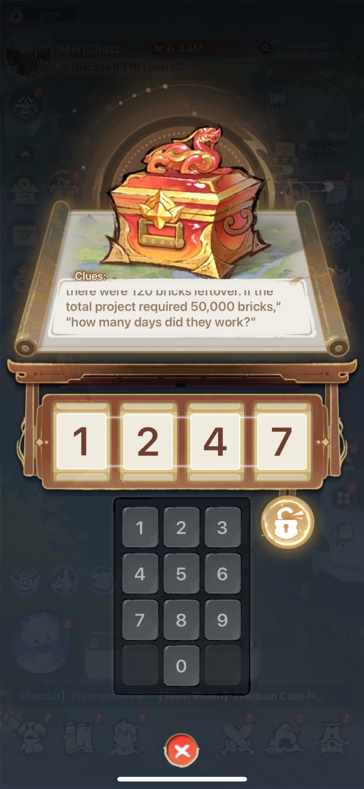 Quest Event Day 4 Castle Tales Answer