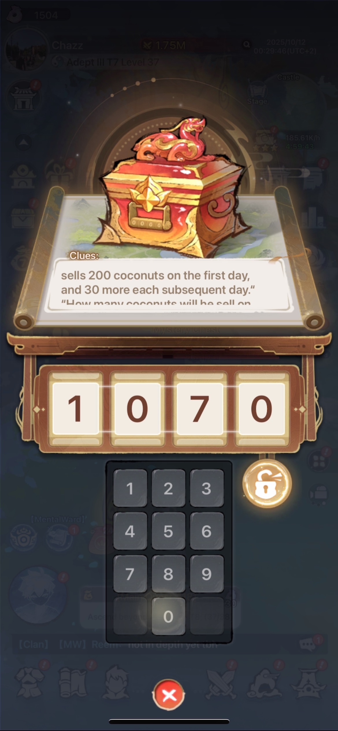 Quest Event 1 Code