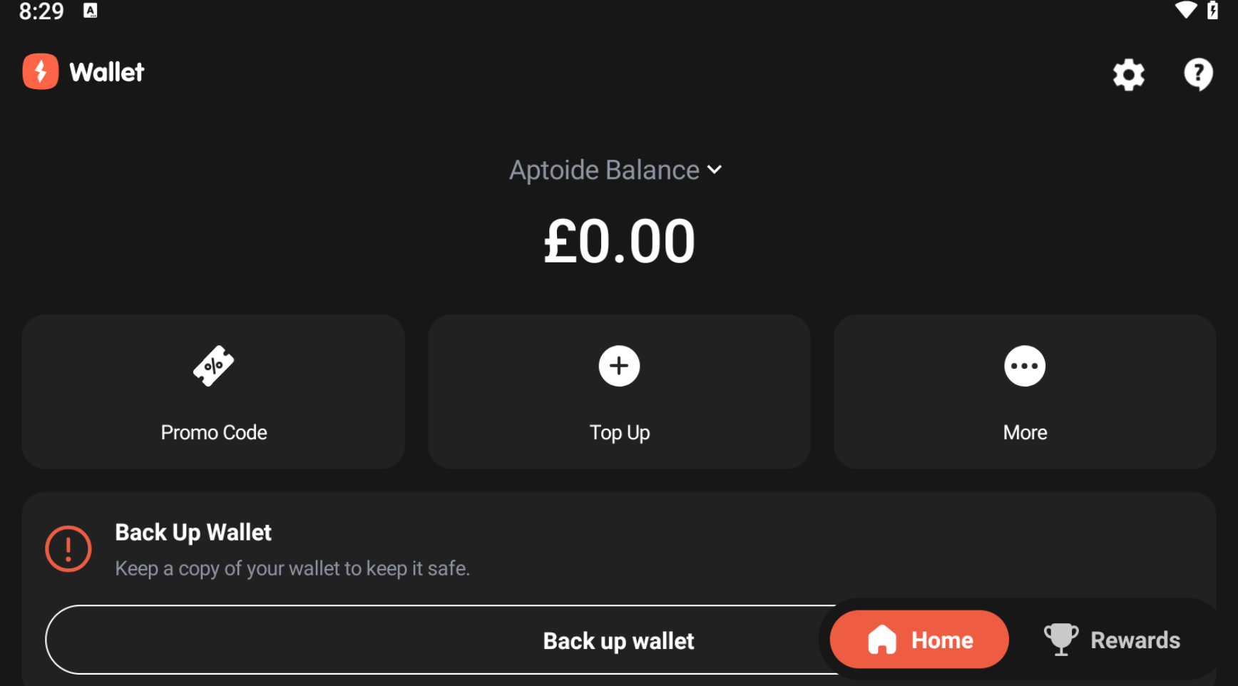 Aptoide Wallet Open